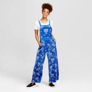 New Happy Hanukkah Holiday Jumpsuit Juniors Sz M